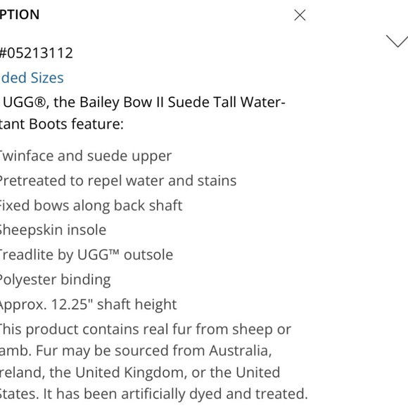 UGG Bailey Bow Suede Tall Water-Resistant Boots - Picture 5 of 5